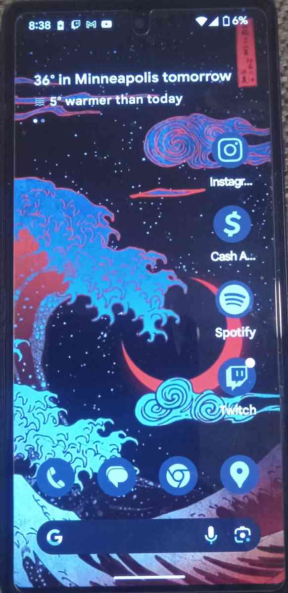 Google Pixel 6 Obsidian 128gb Storage - Minneapolis, Minnesota - FleaMarketBay