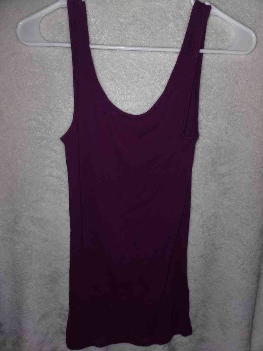 XS Girls Time And Tru Purple Tank Top - Kansas City, Missouri - FleaMarketBay