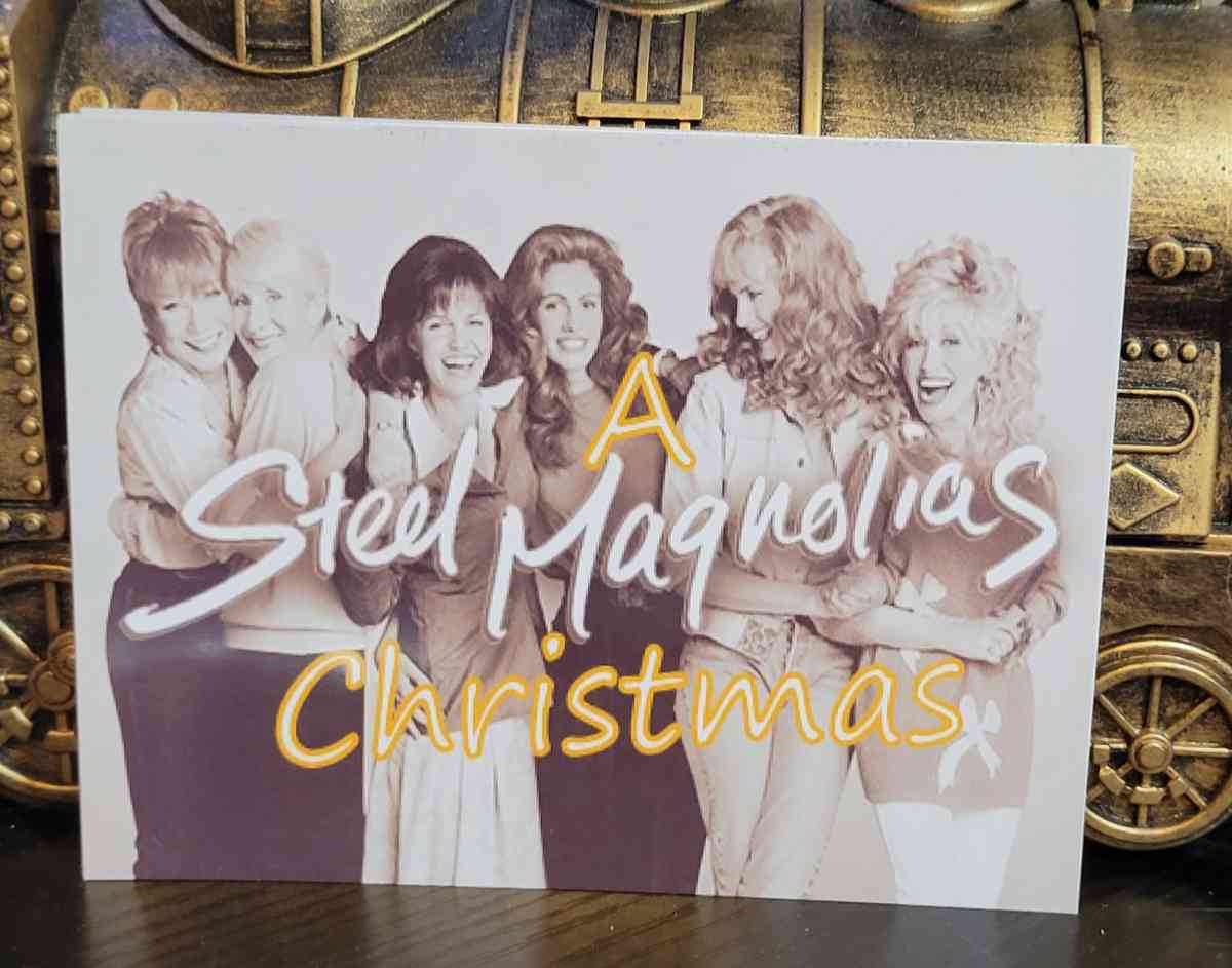Rare Hard To Find A Steel Magnolias Christmas Post Cards