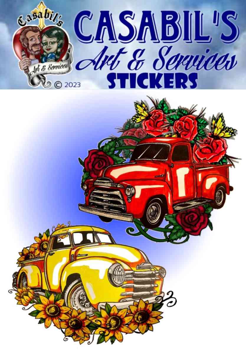 assorted Stickers - Abilene, Kansas