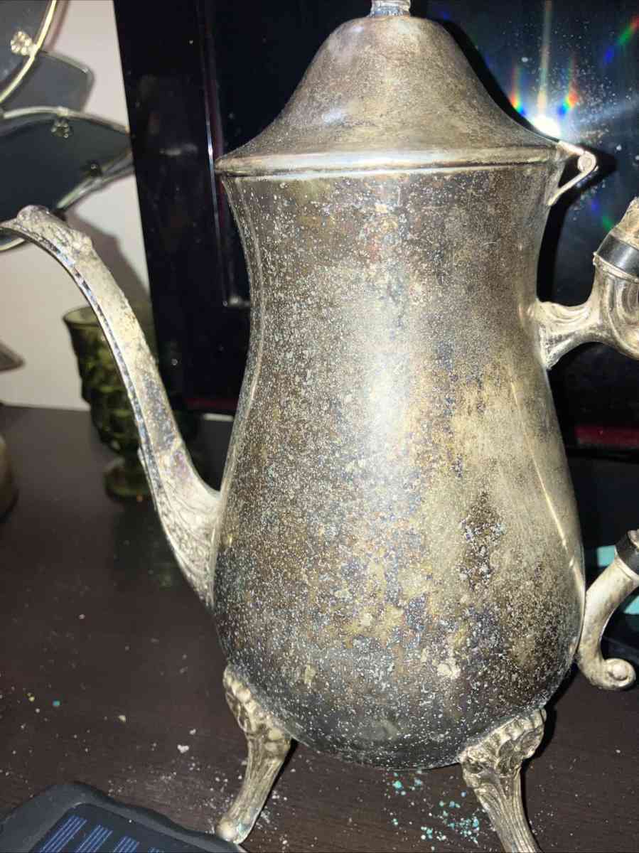 antique silver plated teapot - Kalamazoo, Michigan