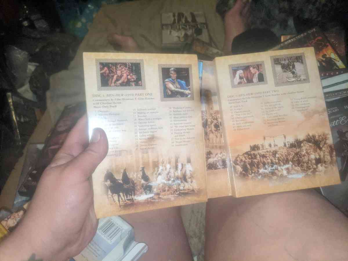 Benhur 4 disc collection - Kansas City, Missouri - FleaMarketBay