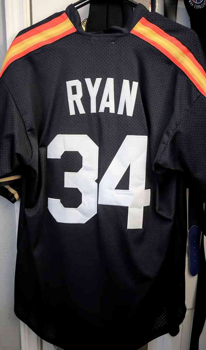 MLB Nolan Ryan 34 HoustonAstros Cooperstown Mens XLBaseball - Friendswood, Texas