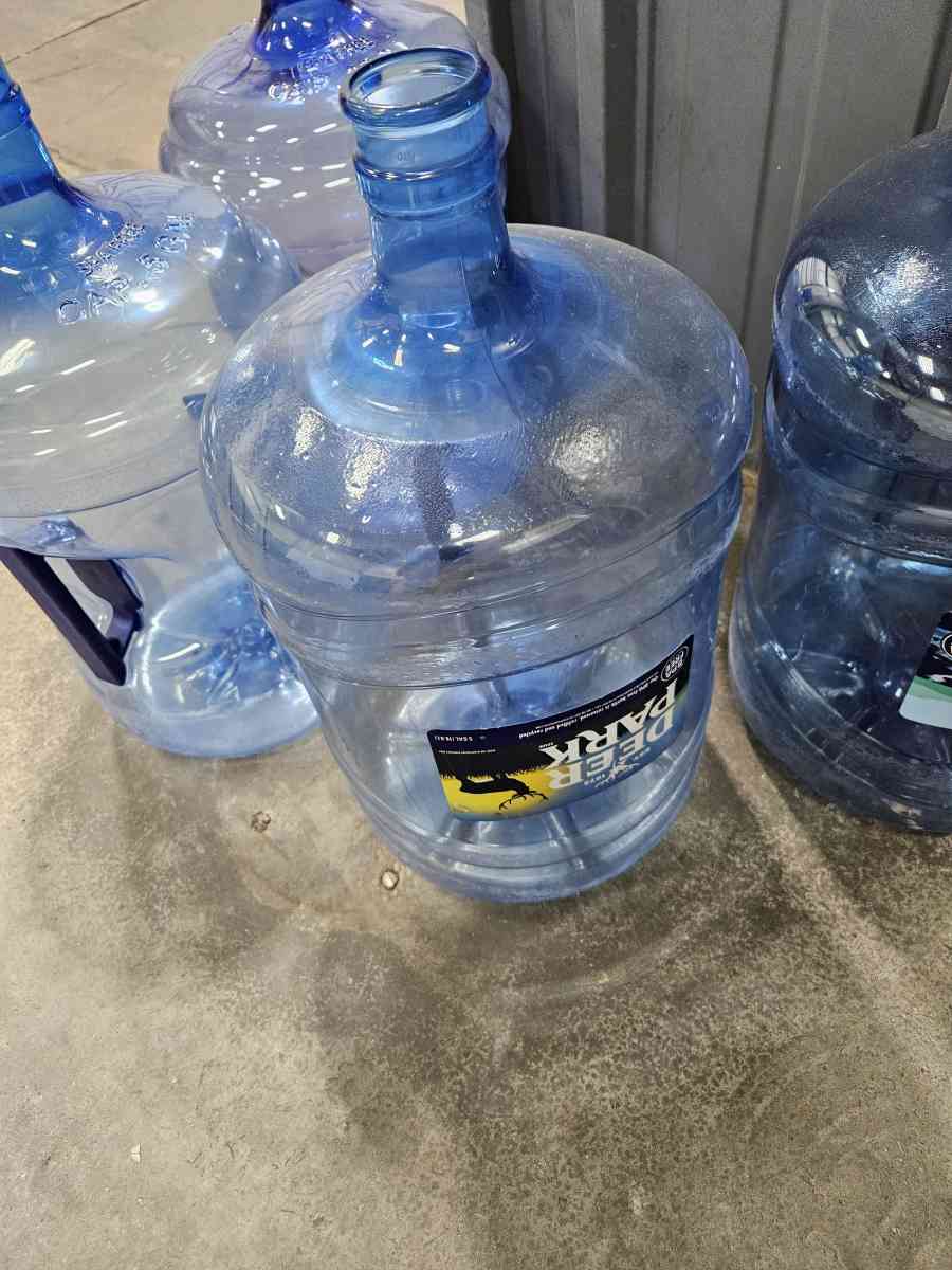 5 Gallon Bottles - Raleigh, North Carolina - FleaMarketBay