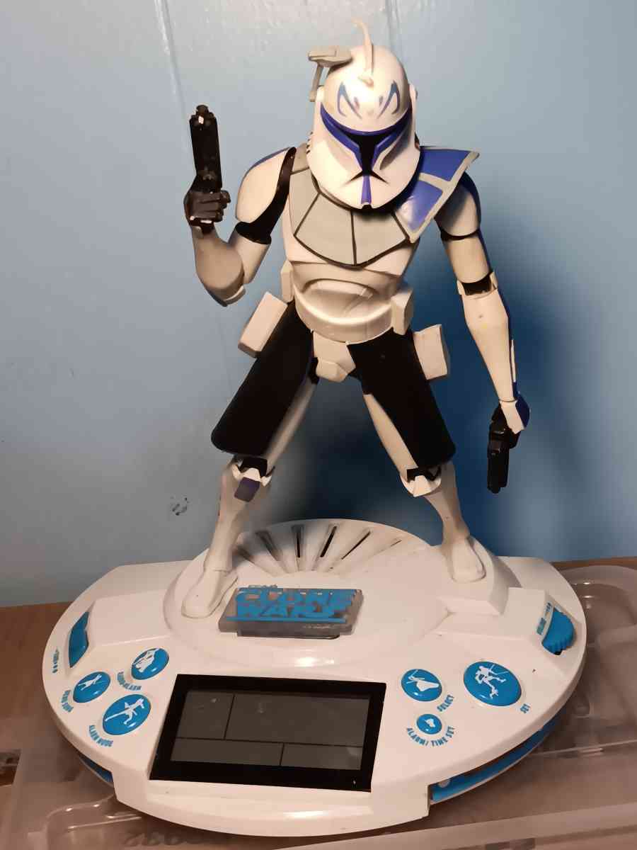 2012 STAR WARS ALARMA CLOCK Captain Rex - Acworth, Georgia