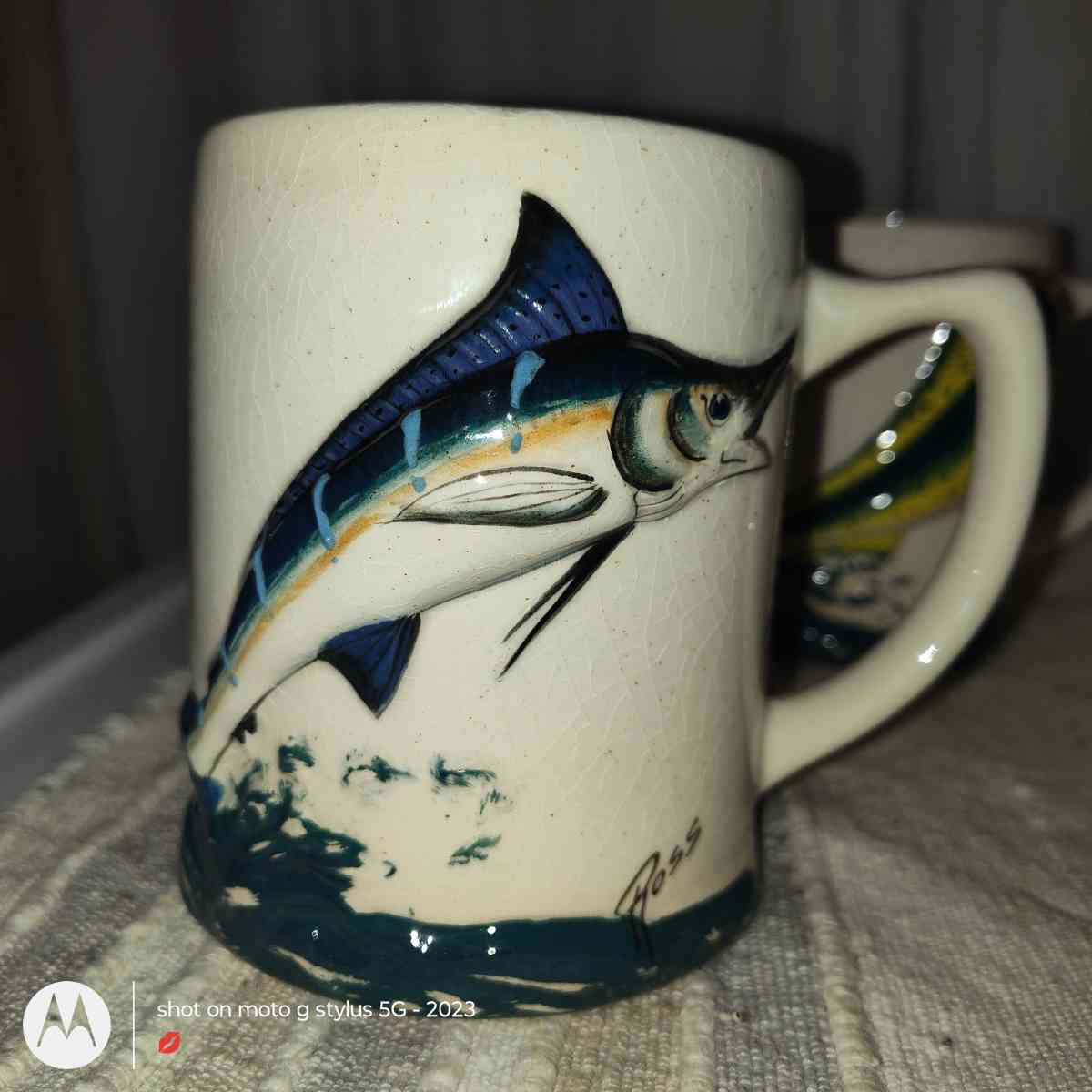 4 Vintage Ross Fis coffee mugs - Cocoa, Florida - FleaMarketBay