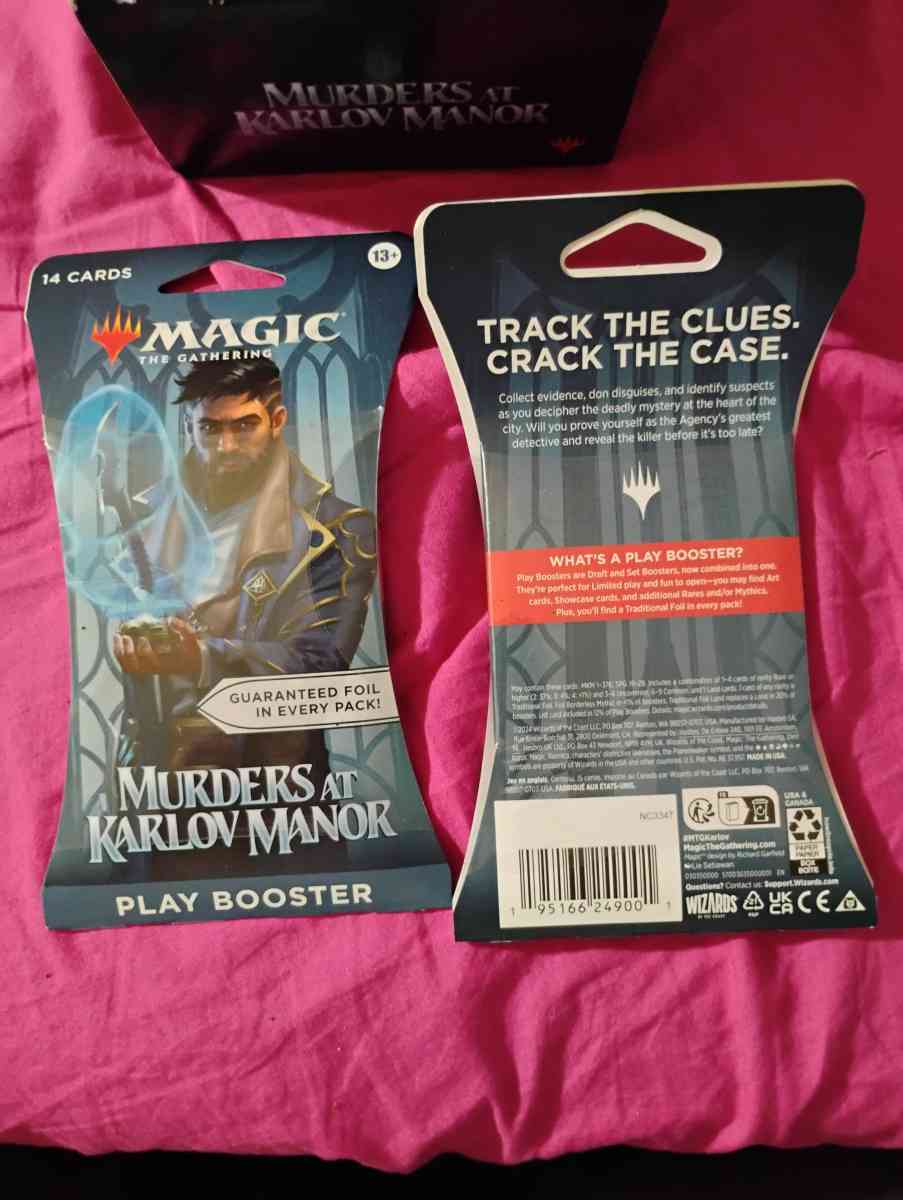 Magic The Gathering Murders at Karlov Manor booster packs - Indianapolis, Indiana - FleaMarketBay