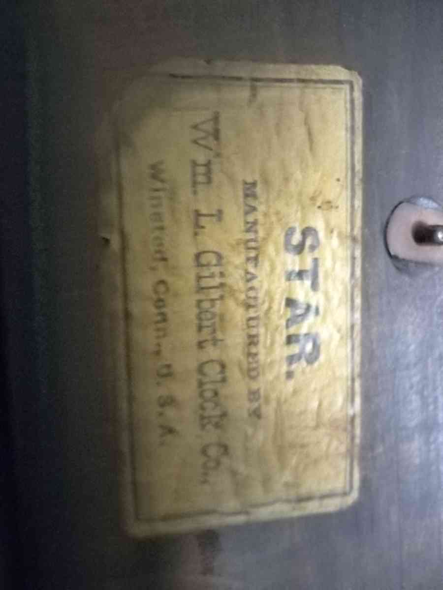 wmLGilbert Mantel Clock - Lincoln, Nebraska