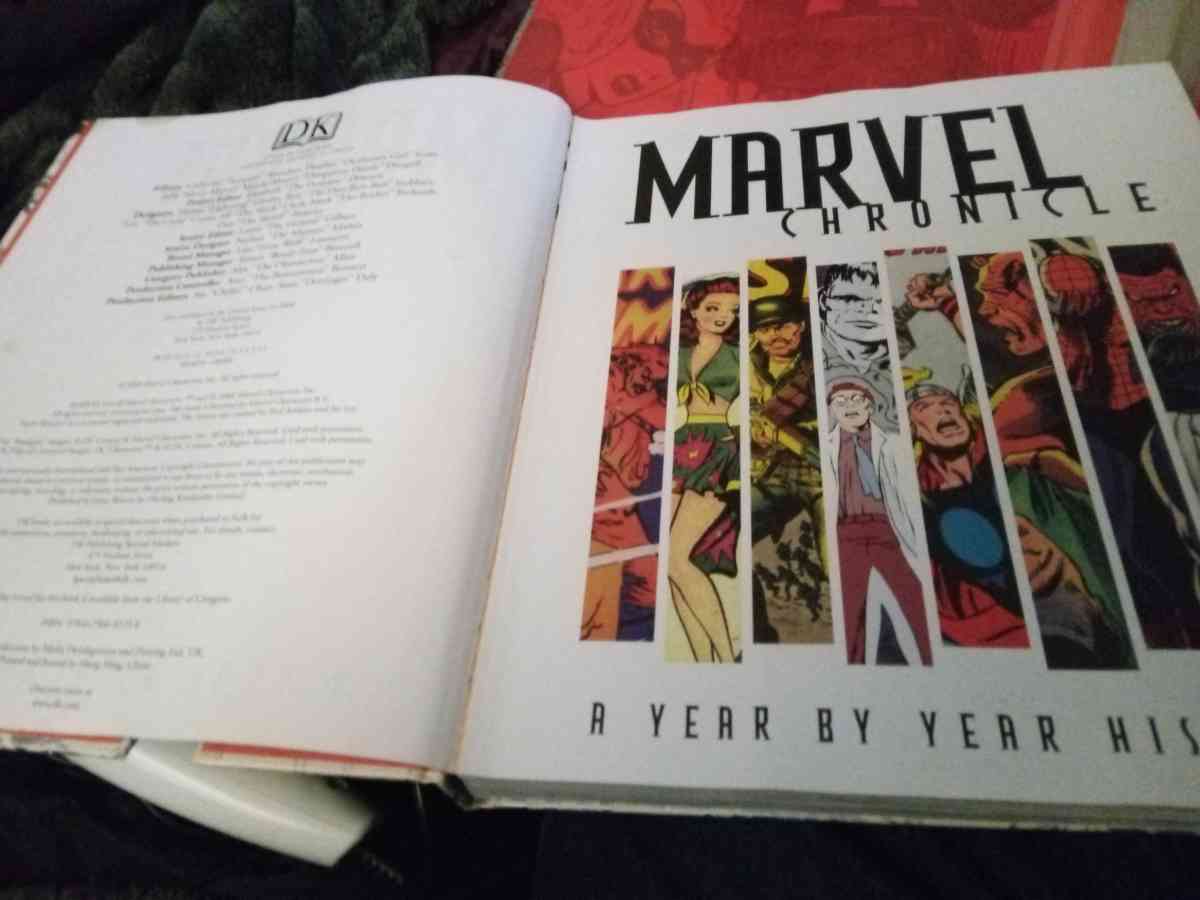 marvel Chronicle a year by year account - Clinton, Iowa - FleaMarketBay
