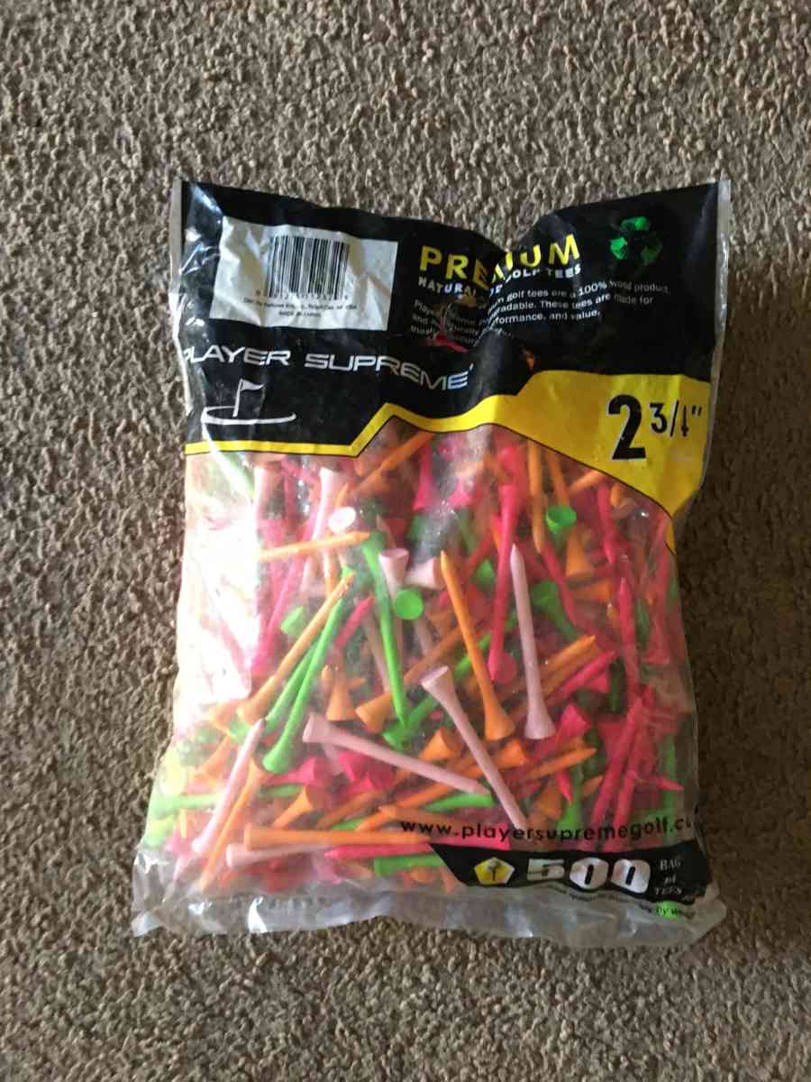 Golf tees 500 bag - Newport Beach, California - FleaMarketBay