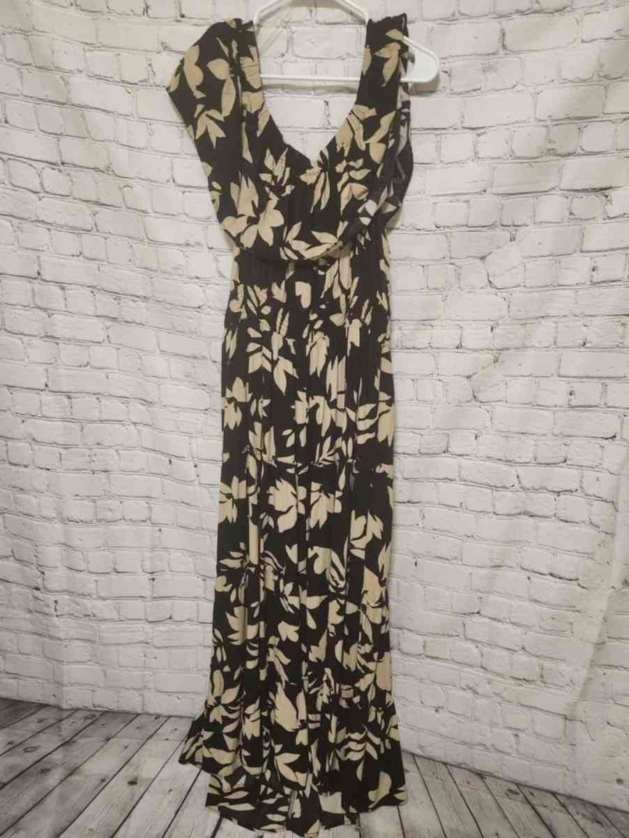 2X Womens Terra and Sky Long Black Dress - Kansas City, Missouri - FleaMarketBay