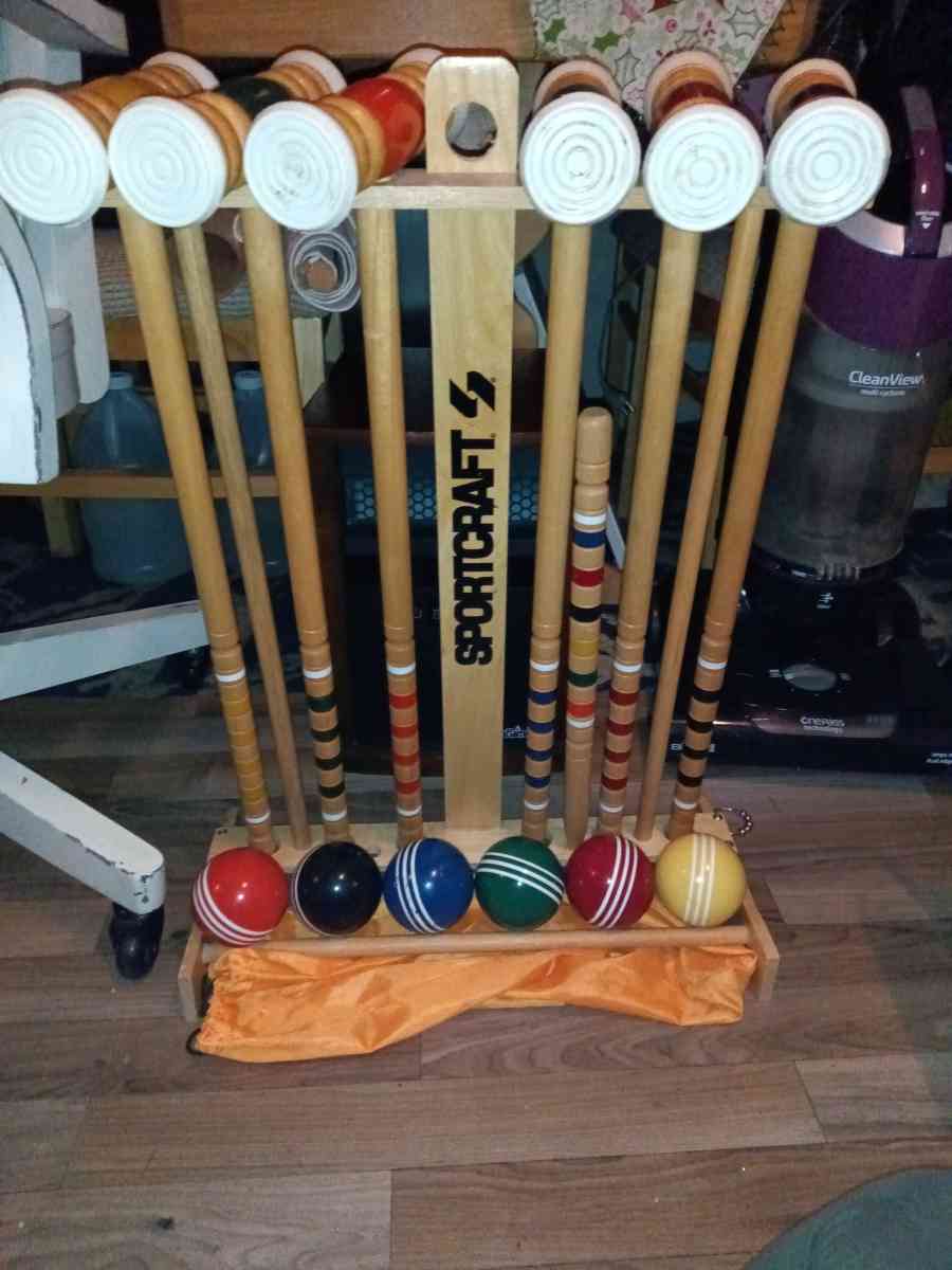 sportscraft croquet set - Sacramento, California - FleaMarketBay
