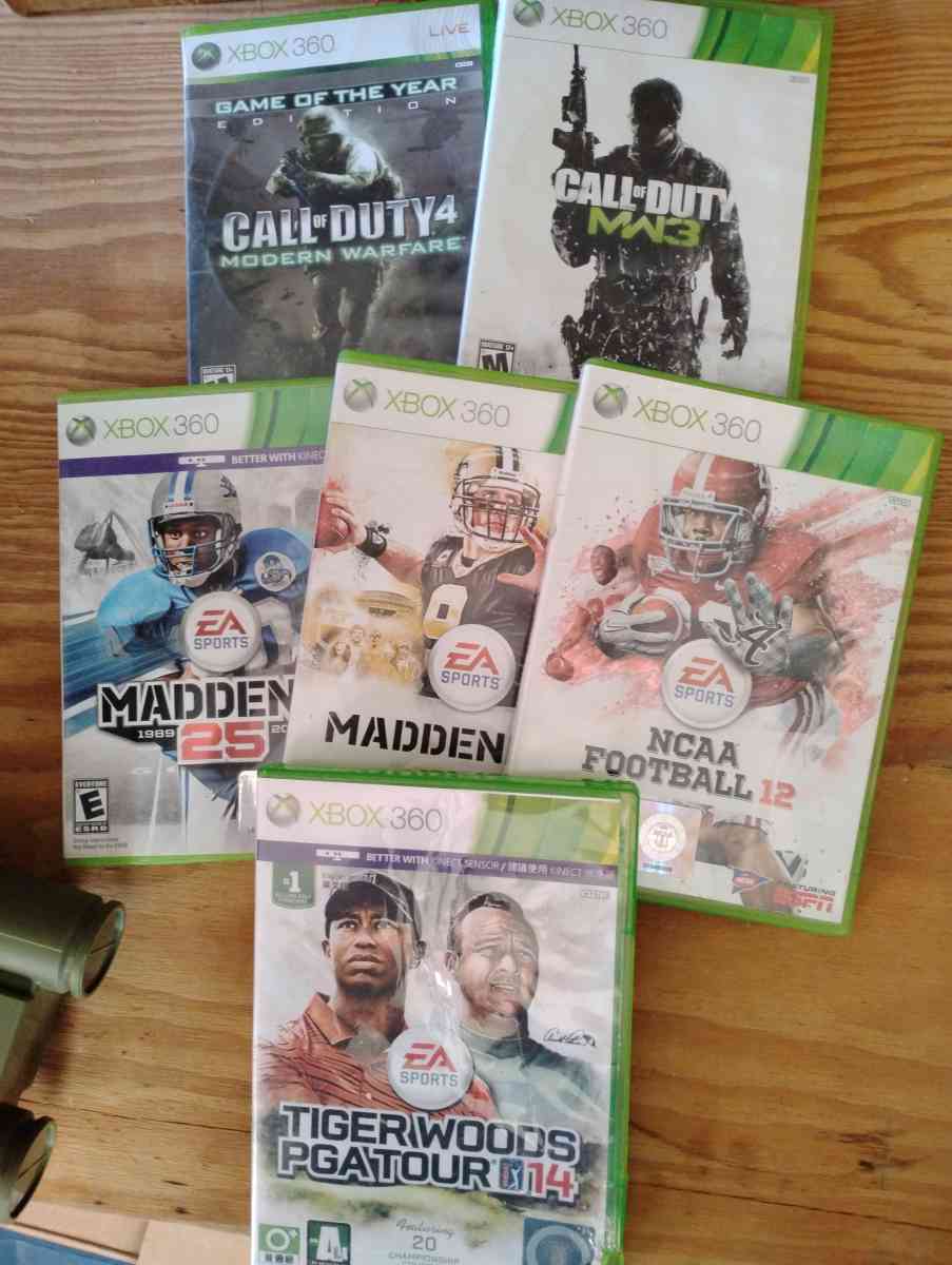 xbox360 game lot - Wayland, Iowa