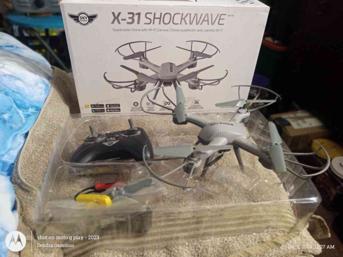 X 31 Shockwave Quadcopter Drone - Heflin, Alabama - FleaMarketBay