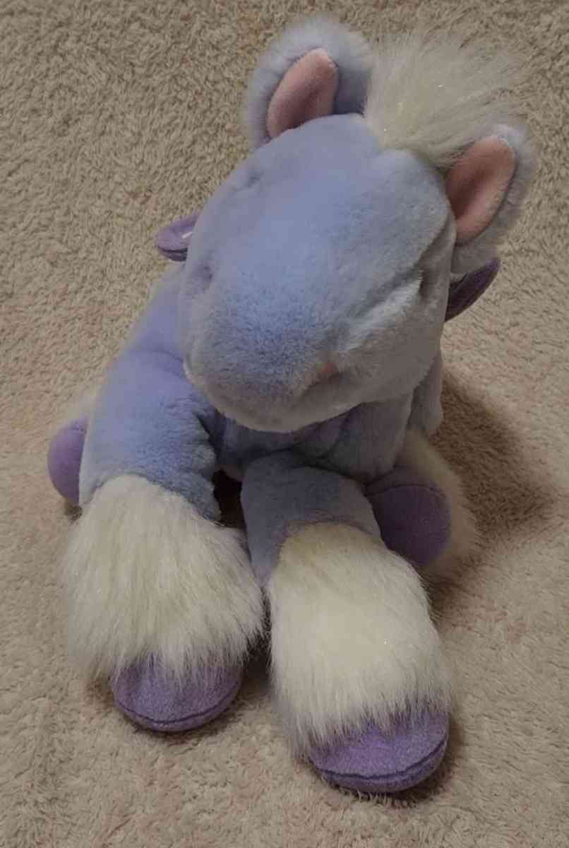 14 Inch Animal Alley Purple Pegasus Plush - Kansas City, Missouri - FleaMarketBay