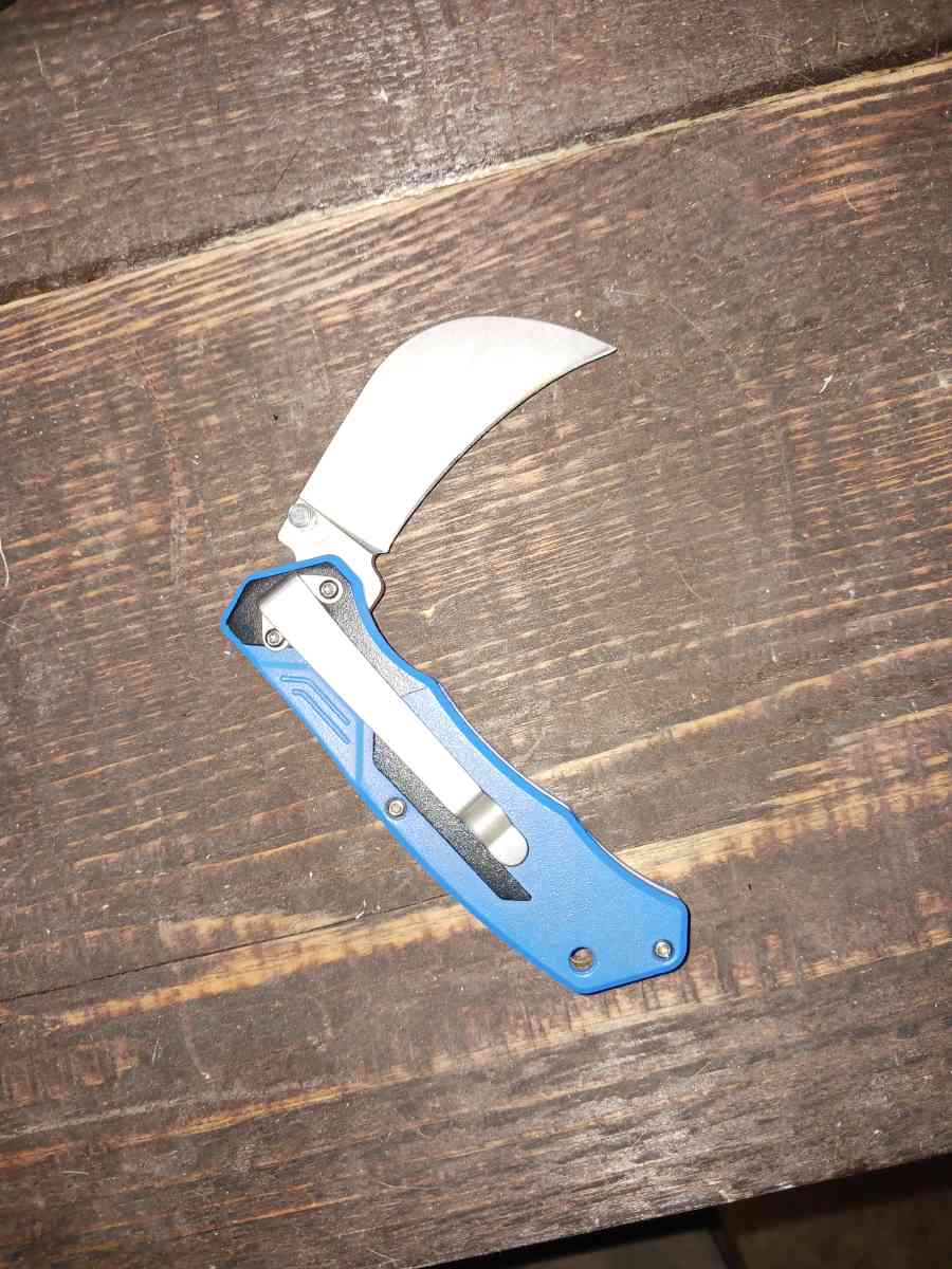 Kobalt Hawkbill blade pocketknife - Greer, South Carolina - FleaMarketBay