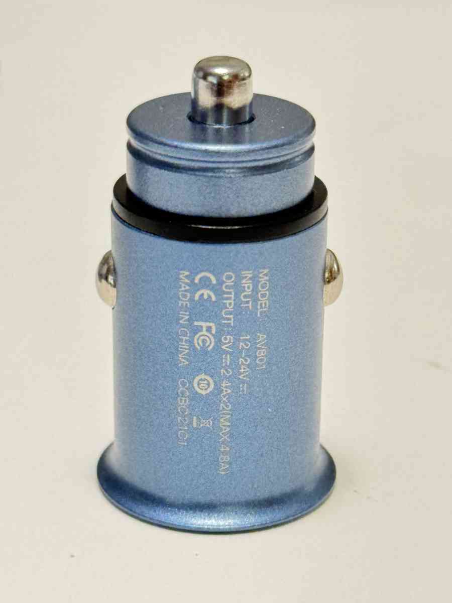 Metal Dual Car Charge Adapter and 6ft Braided Cable - Falls Church, Virginia - FleaMarketBay