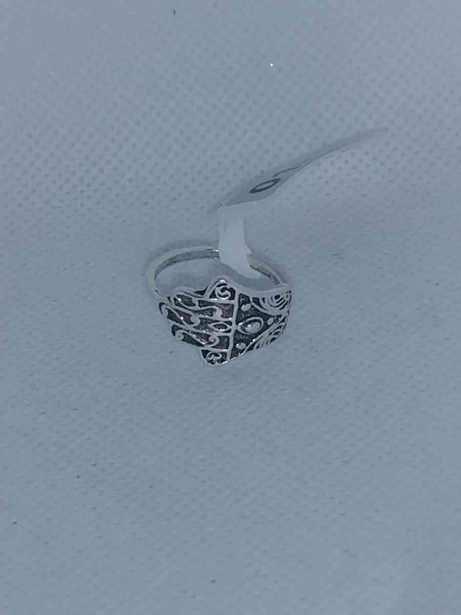Palm Reader Silver Ring - Roanoke, Virginia - FleaMarketBay