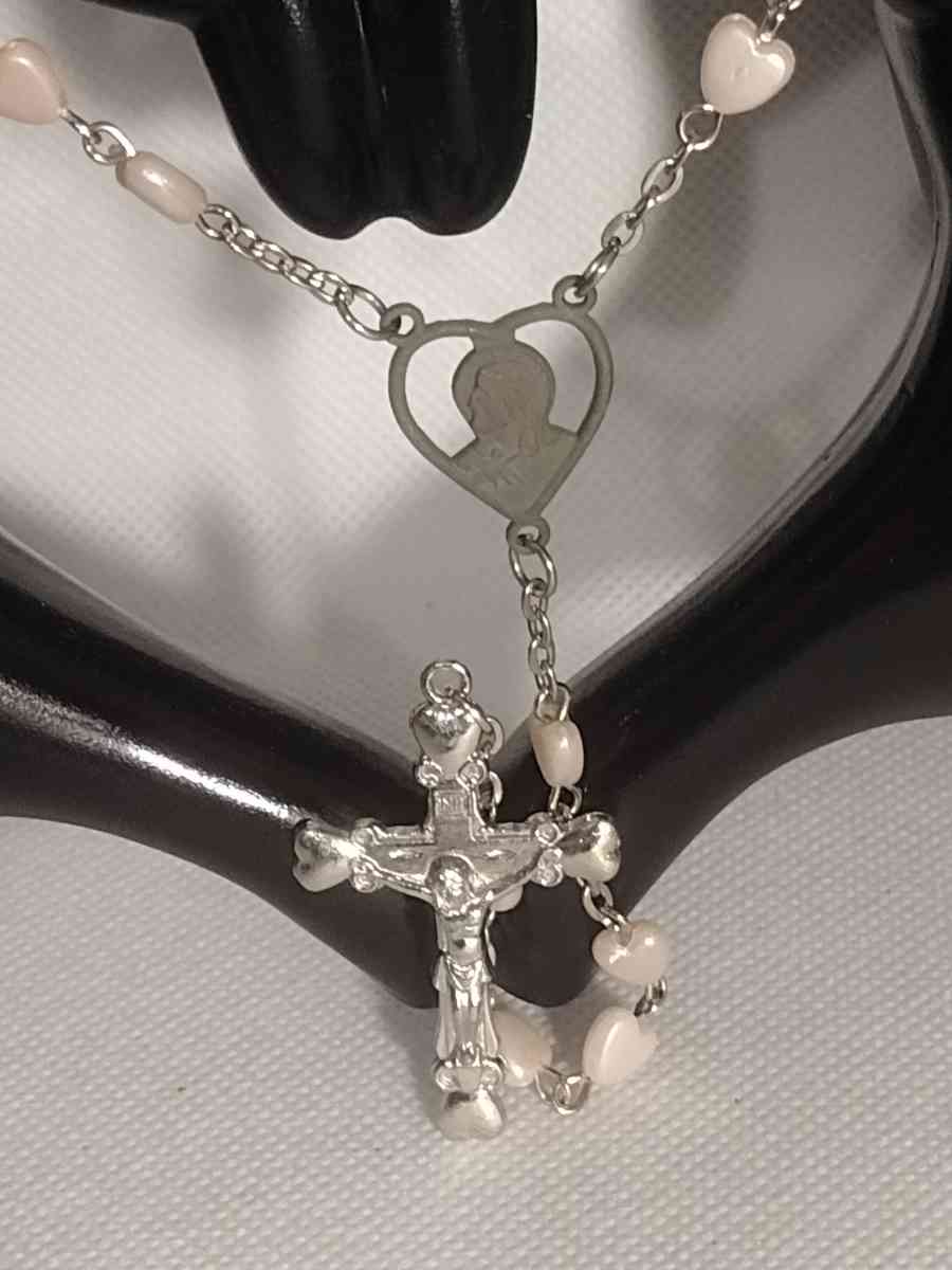Pink Rosary with Pouch - Roanoke, Virginia - FleaMarketBay