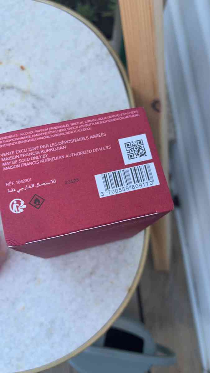 Maison Franisis kurkdjian 68 ounce - Tallahassee, Florida - FleaMarketBay