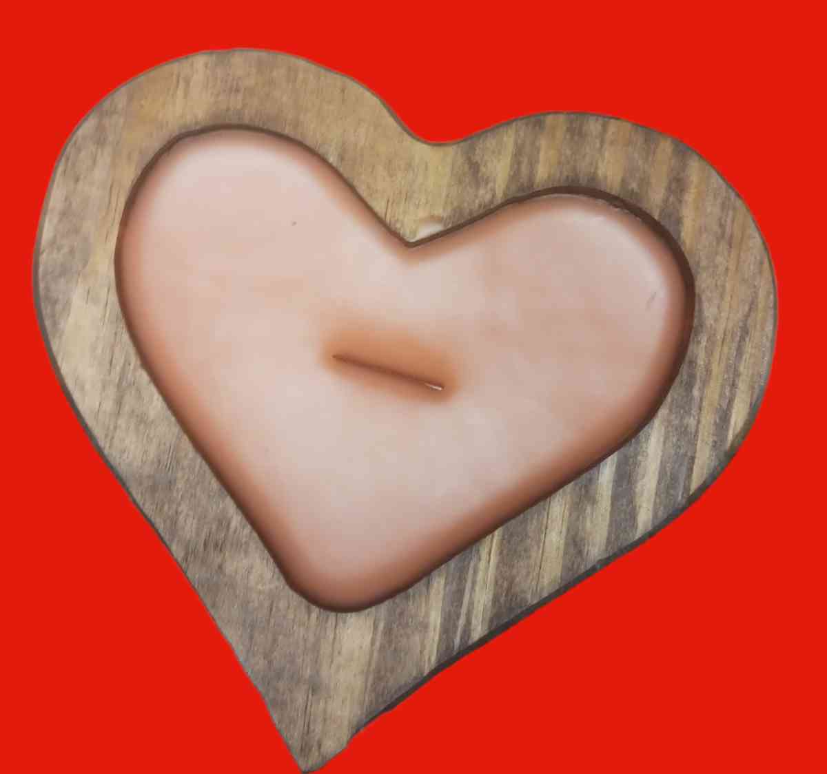 Mini Heart Candle - Little Rock, Arkansas - FleaMarketBay