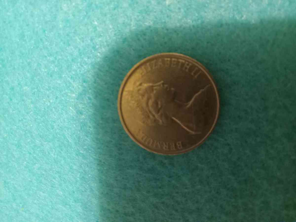 vintage 25cent peice 1979Bermuda Elizibeth II - Travelers Rest, South Carolina