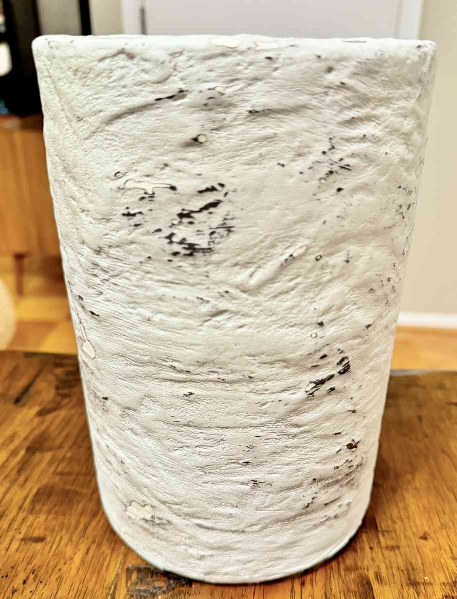 Cylindrical Textured Decorative Vase - Falls Church, Virginia - FleaMarketBay