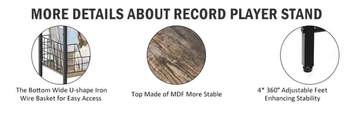 record player stand or side table - Tempe, Arizona - FleaMarketBay