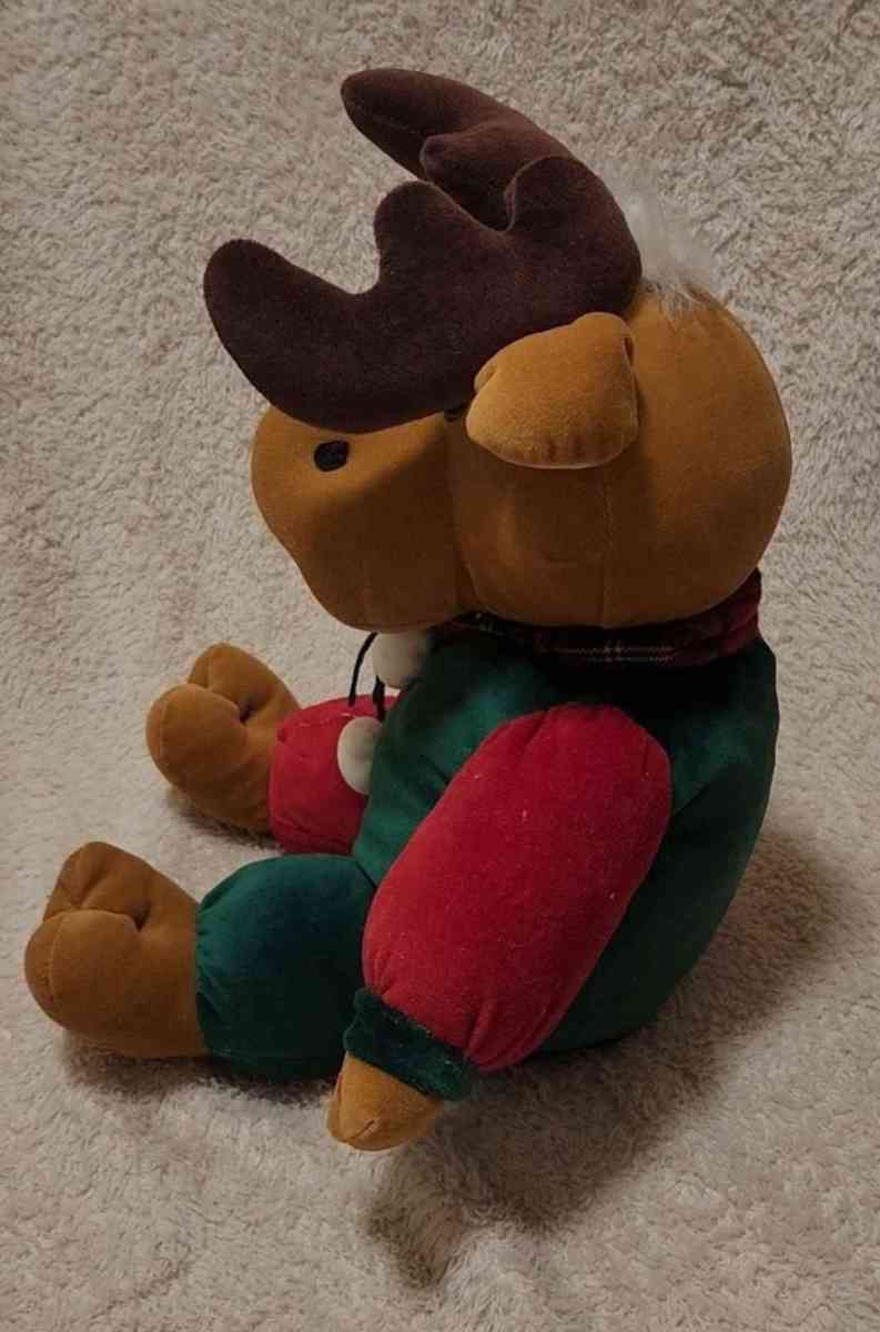 16 Inch DanDee Singing Reindeer Plush - Kansas City, Missouri - FleaMarketBay