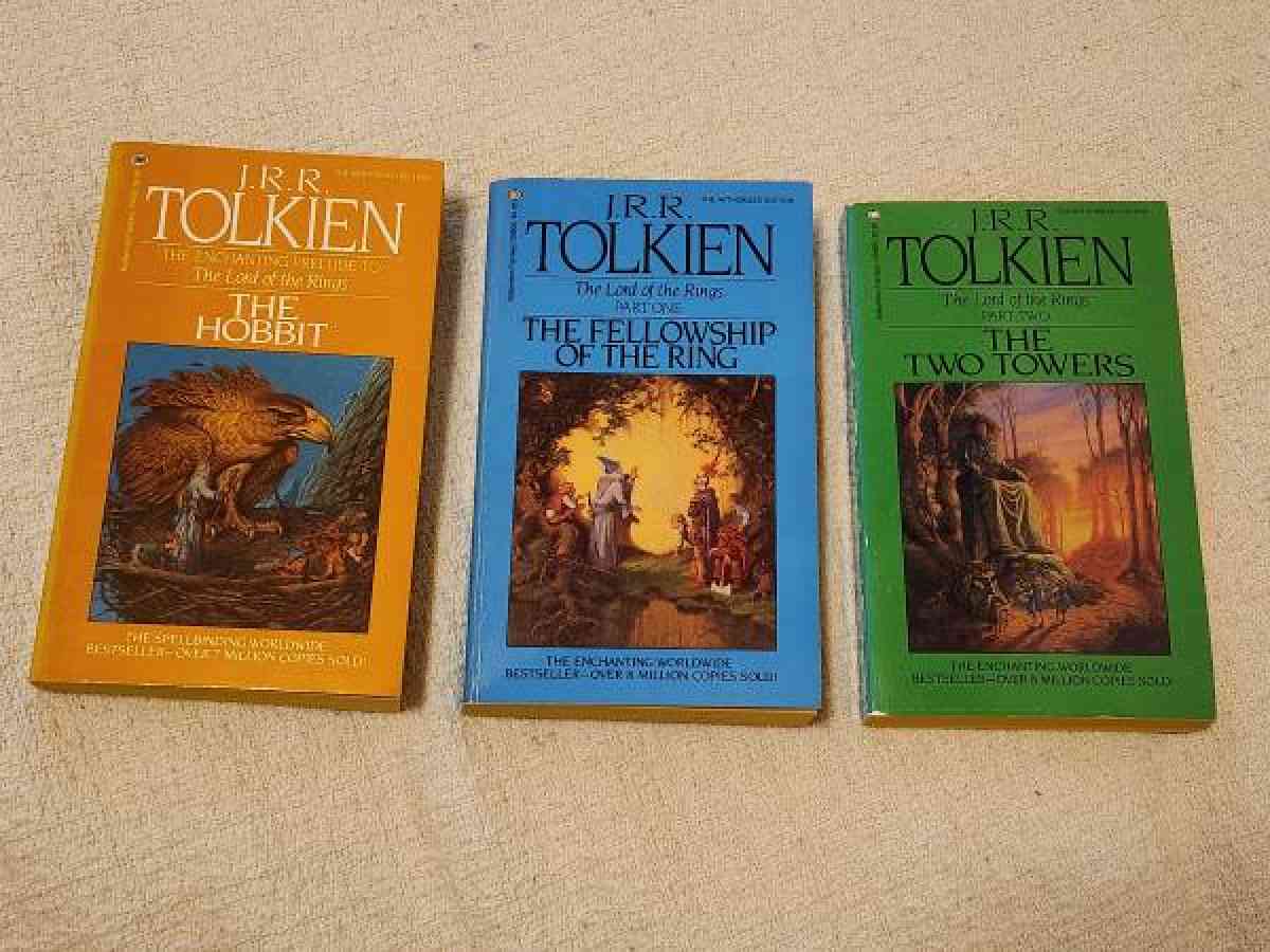 Lord of the Rings vintage books