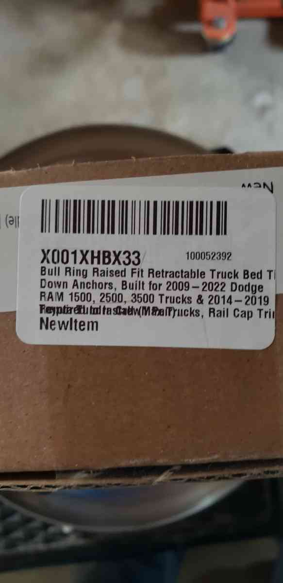 Bull ring tie downs - Monterey, California