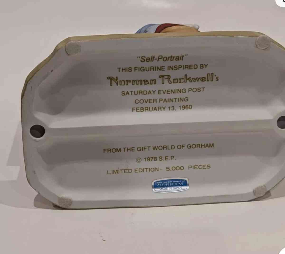 Norman Rockwell figurine - Mesa, Arizona - FleaMarketBay