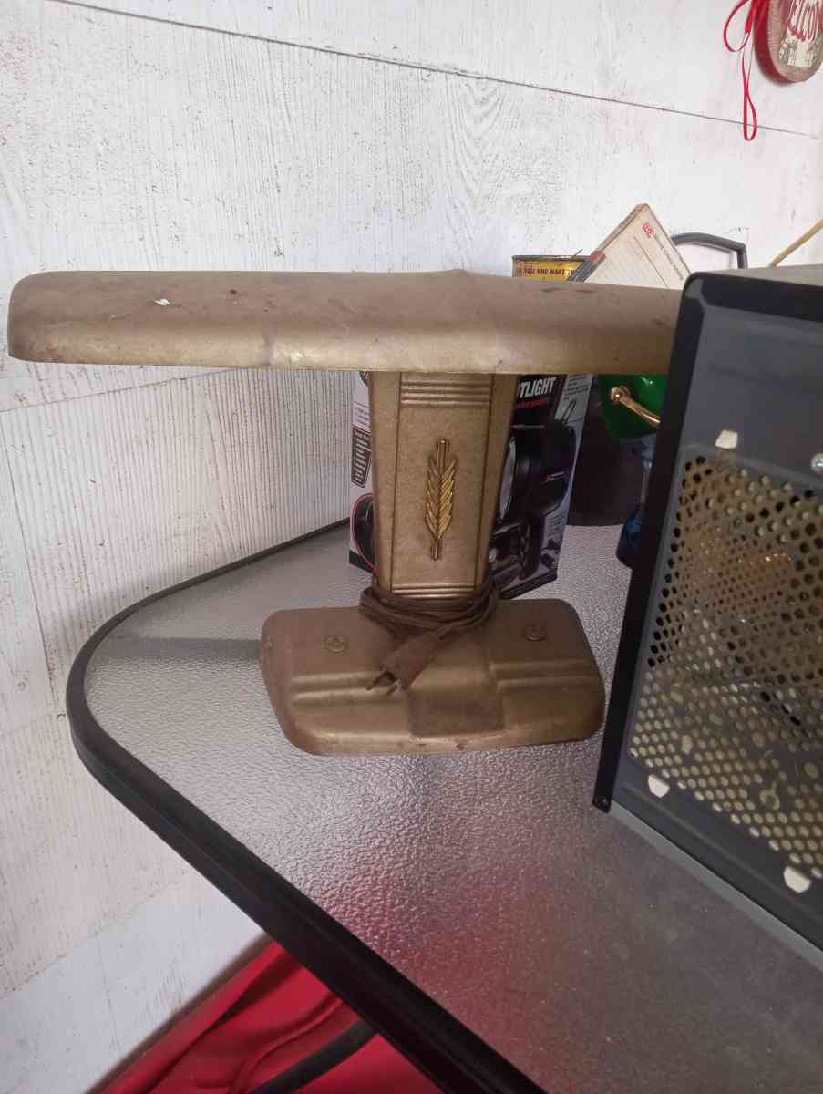 old metal lamp - Rochester, New York