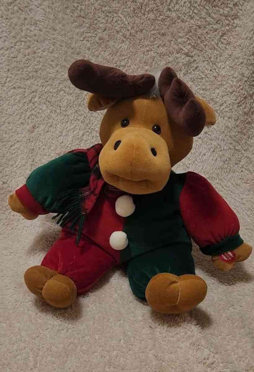 16 Inch DanDee Singing Reindeer Plush - Kansas City, Missouri - FleaMarketBay