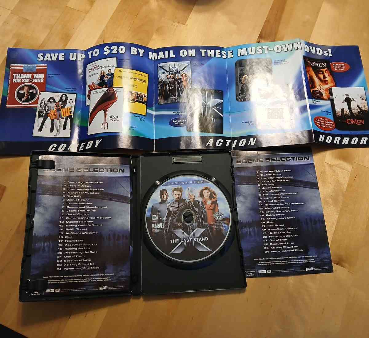 X Men The last Stand DVD - Indianapolis, Indiana - FleaMarketBay