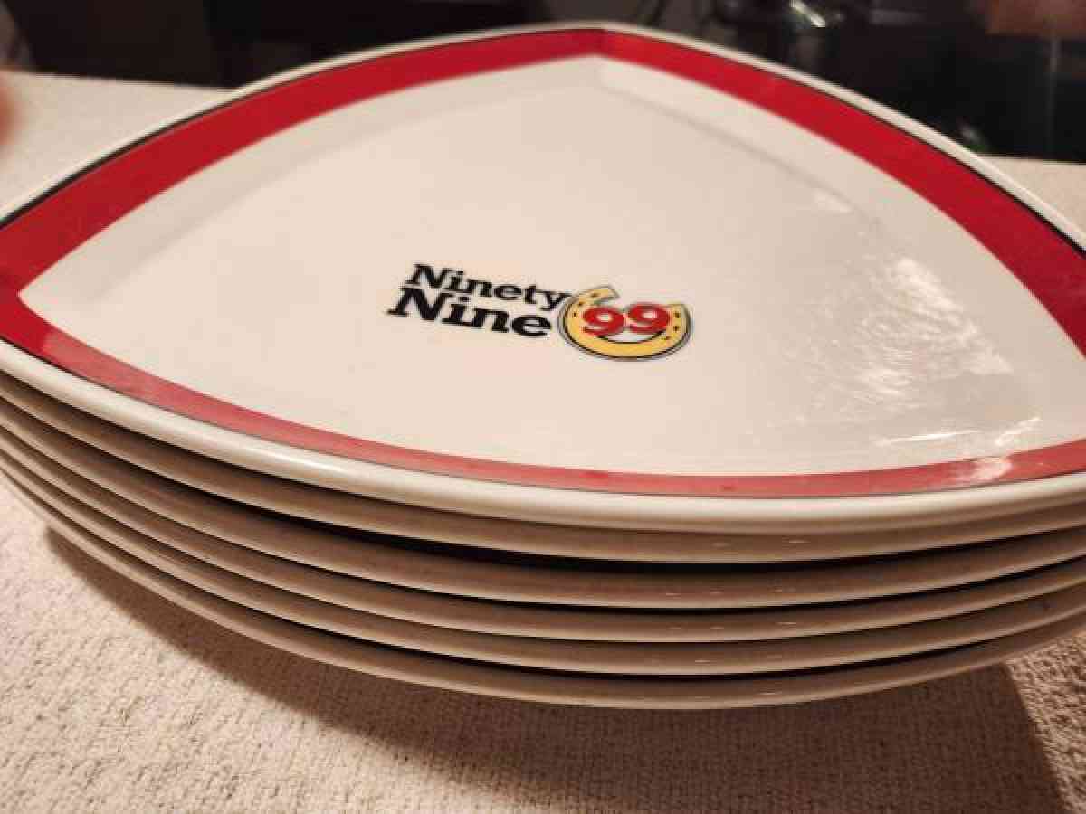 99 restaurant plates - Clinton, Massachusetts - FleaMarketBay