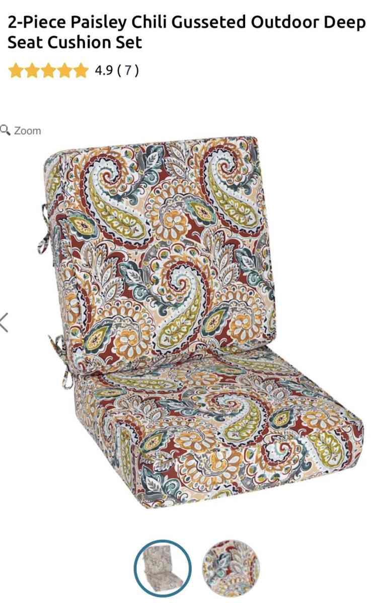 8 BRAND NEW Outdoor Cushions set of 4