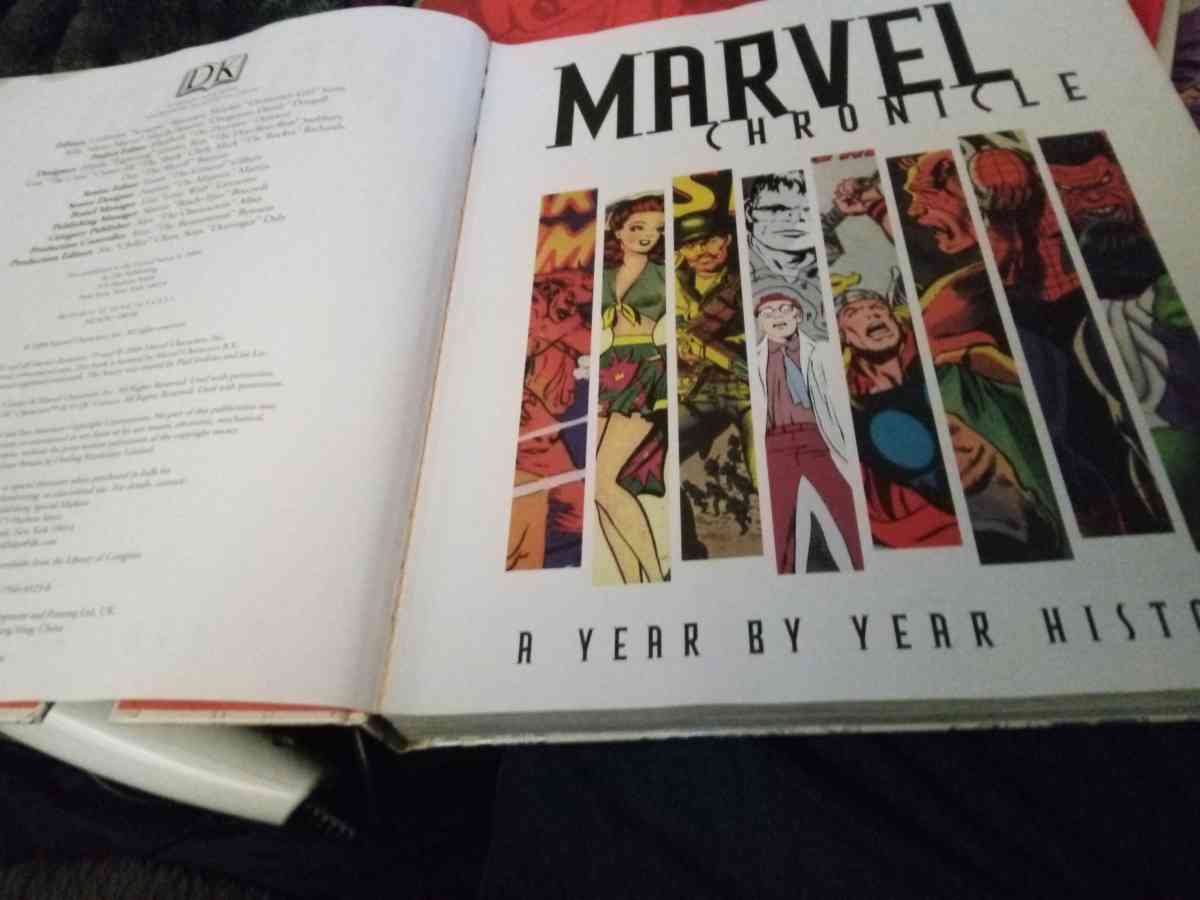marvel Chronicle a year by year account - Clinton, Iowa - FleaMarketBay