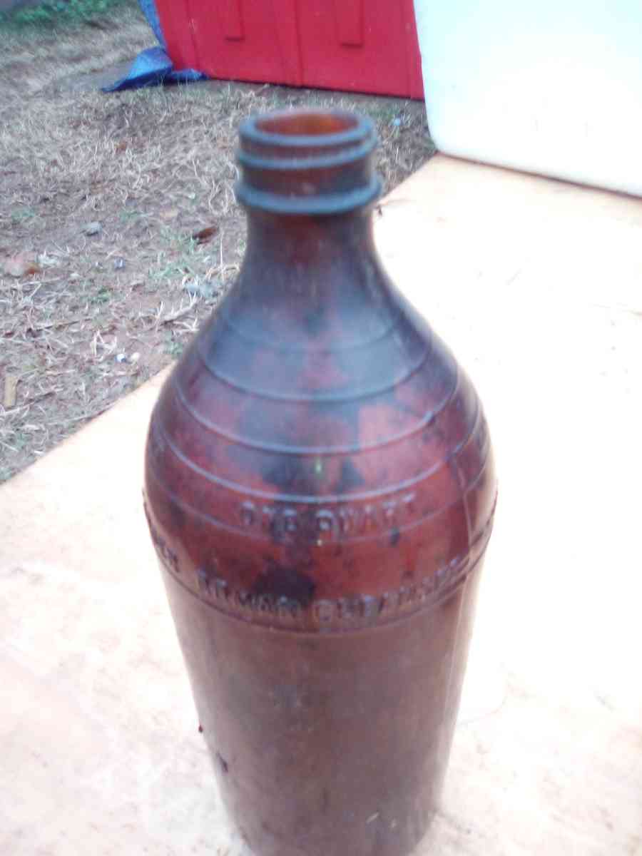 vintage jugs and bottles used but still in great shape - Scioto Furnace, Ohio