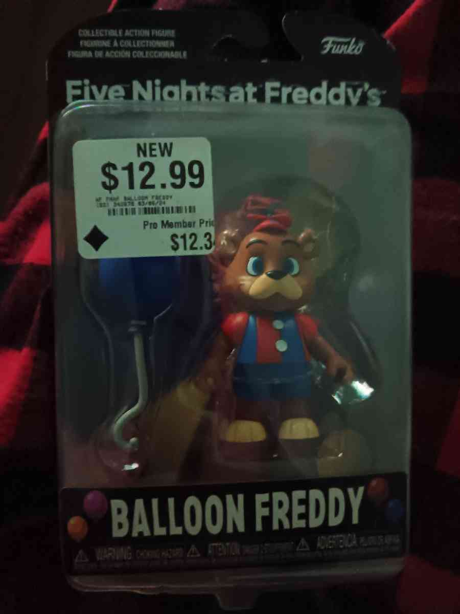 five nights at Freddys balloon Freddys figure funko - Jermyn, Pennsylvania