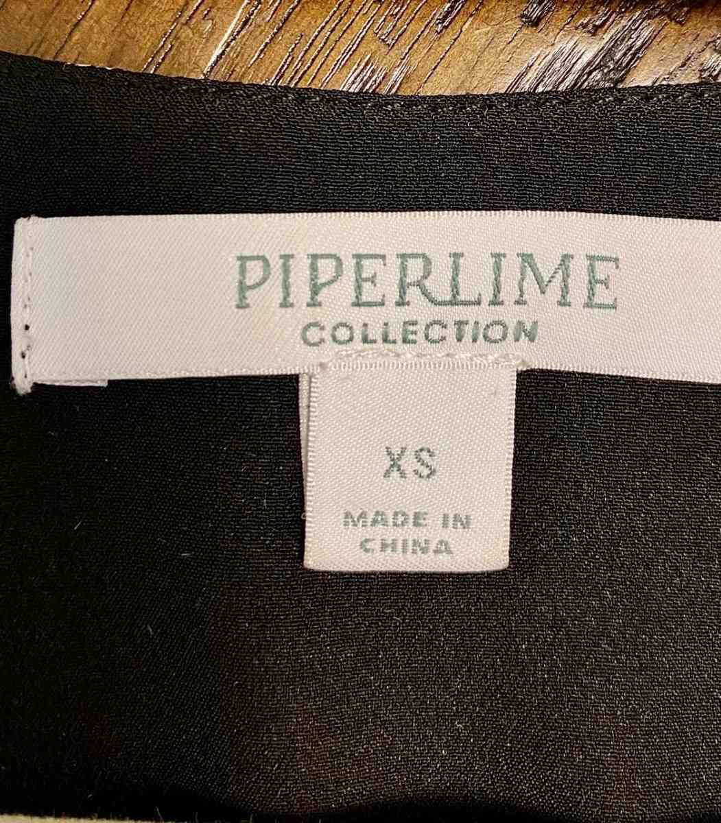 Ikat Print Black and White Shift Dress - Falls Church, Virginia - FleaMarketBay