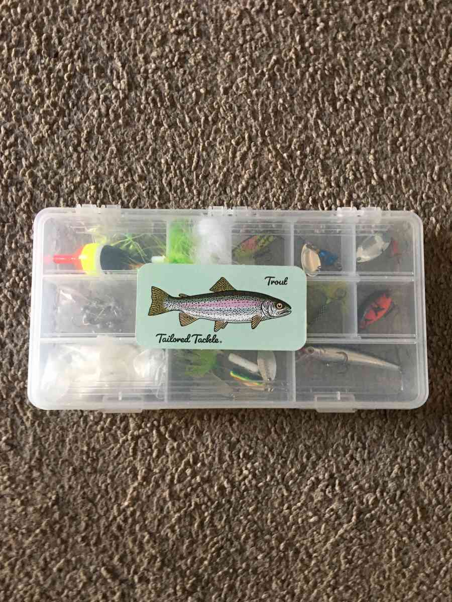 Brand new tailored tackle trout kit - Newport Beach, California