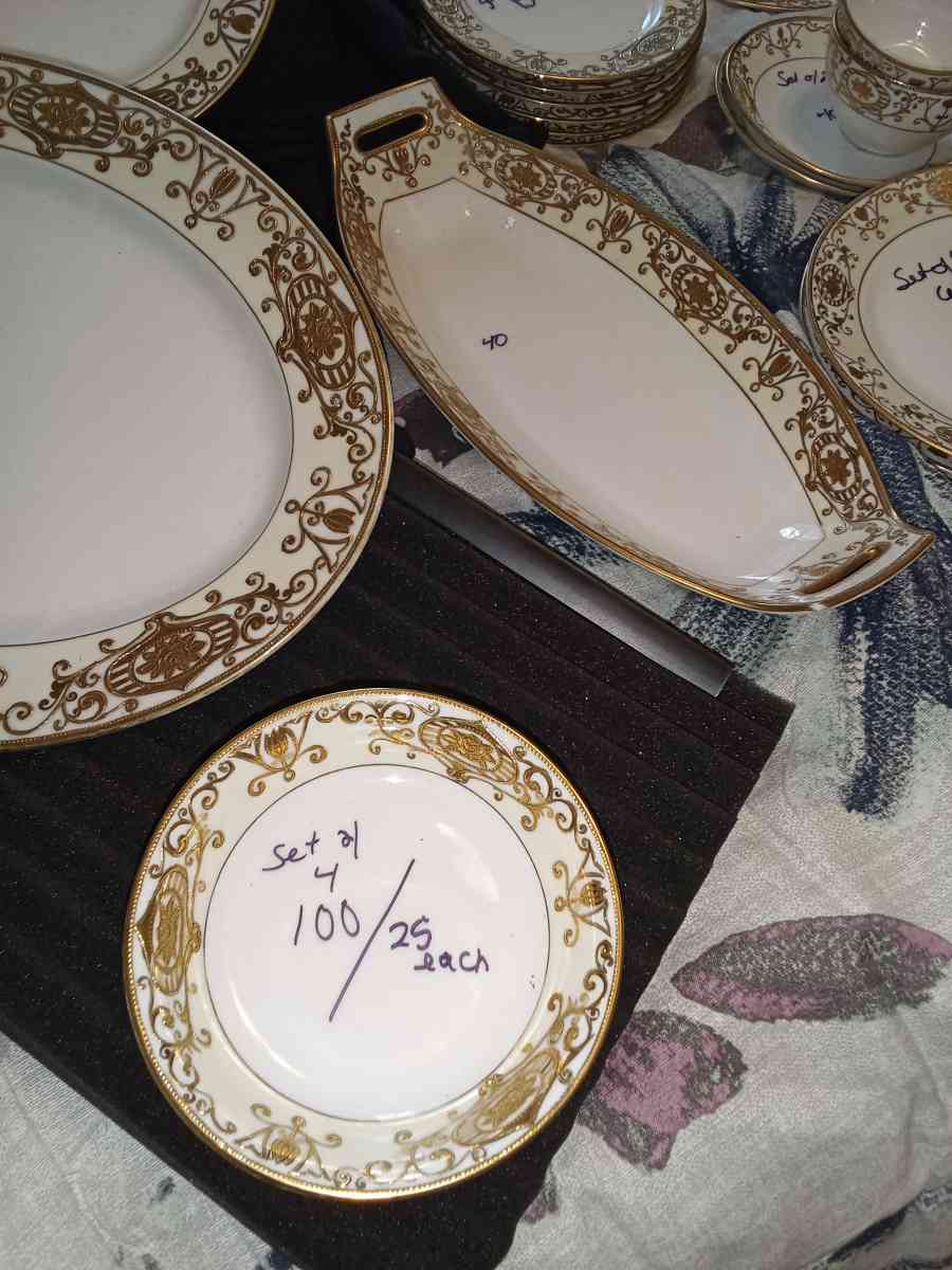 Mix of Noritake and Nippon China - Avon Park, Florida - FleaMarketBay
