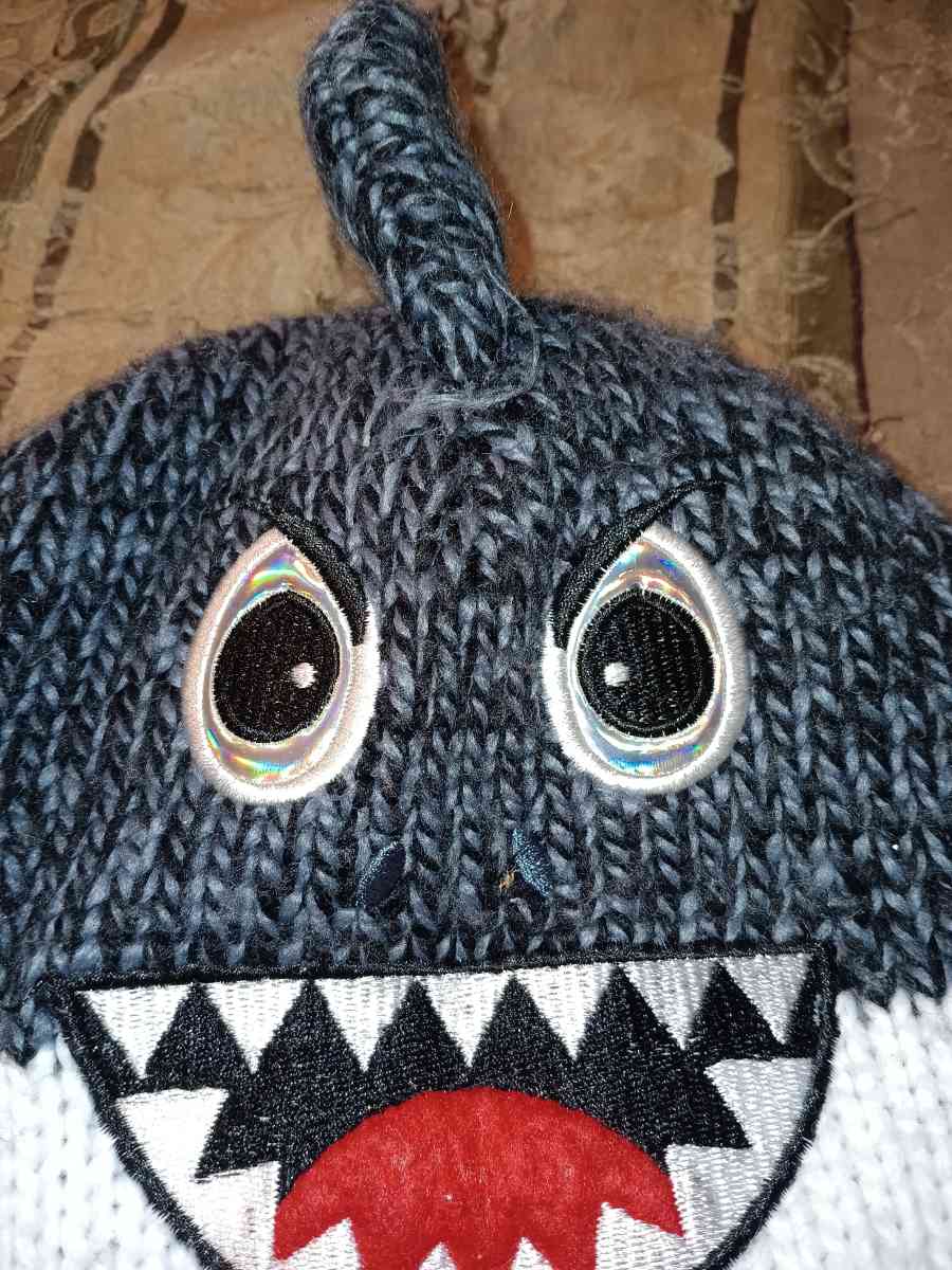 Boys shark beanie       H1 - Prentiss, Mississippi - FleaMarketBay