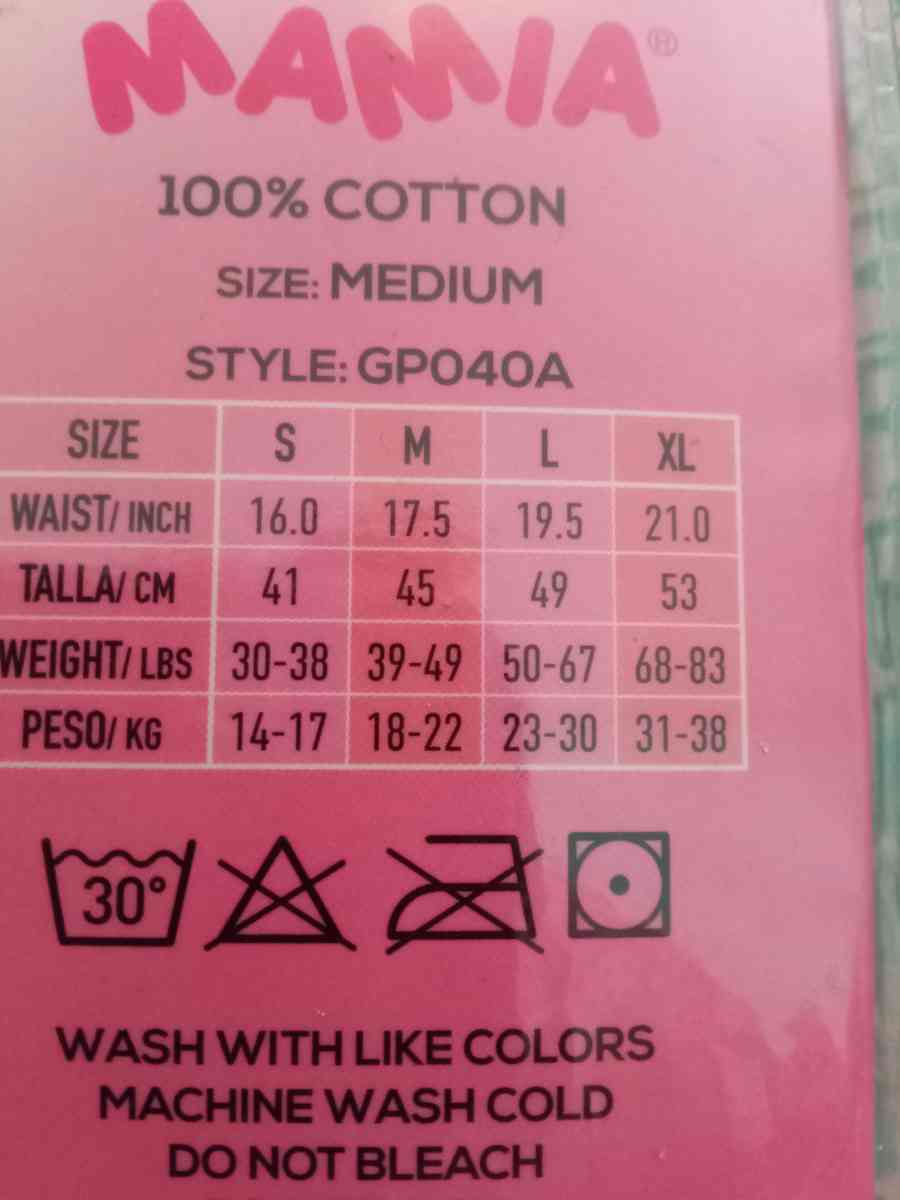 girl brief mamla on the back size - Cleveland, Ohio - FleaMarketBay