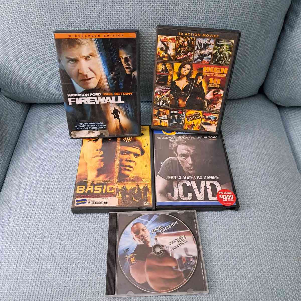 Like New DVD Action Movie Bundle Package - Alicia, Arkansas