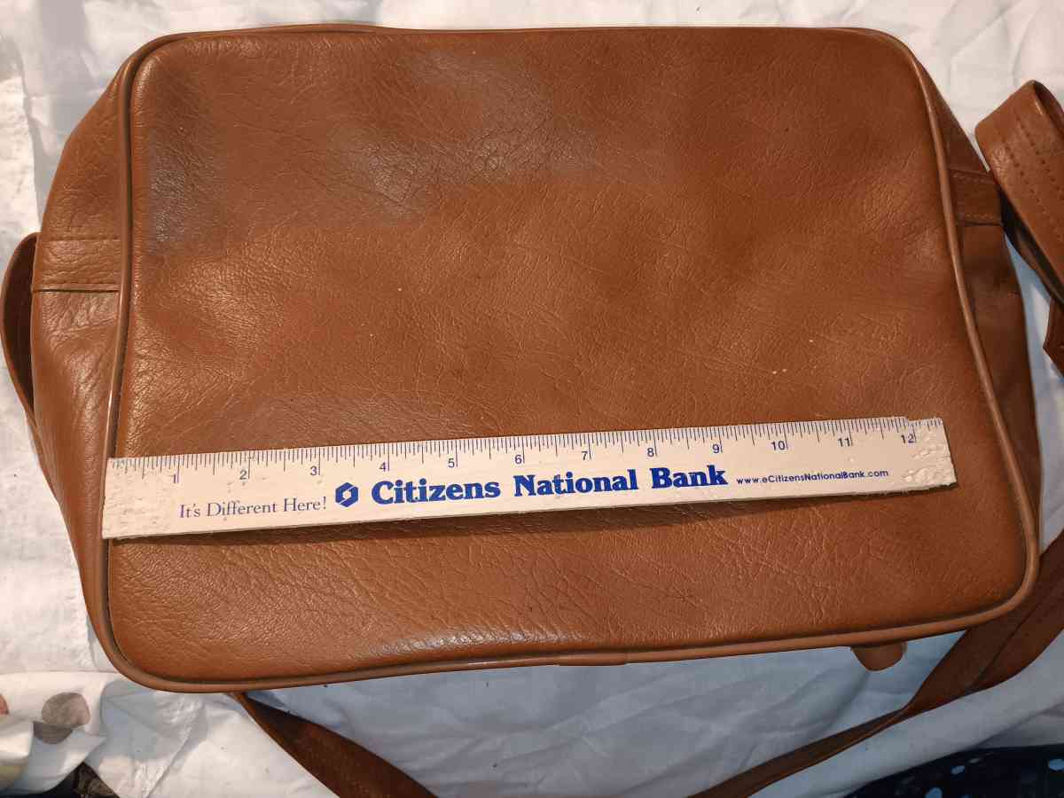 Vintage Brown weekender bag - Prentiss, Mississippi - FleaMarketBay