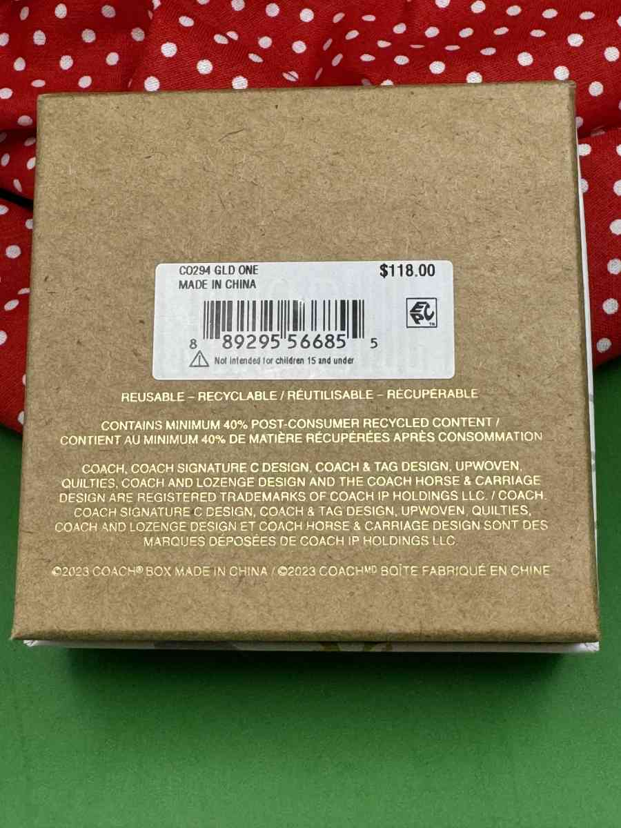 AHSHWomens Coach C Signature Cherry Heart Gift Set 3 Pairs S - Gallatin, Tennessee - FleaMarketBay