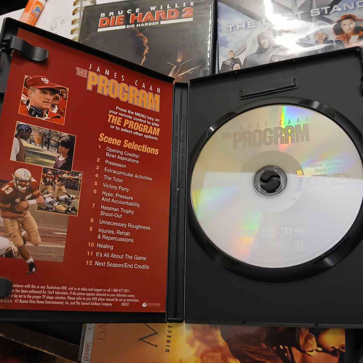 The Program Movie DVD - Indianapolis, Indiana - FleaMarketBay