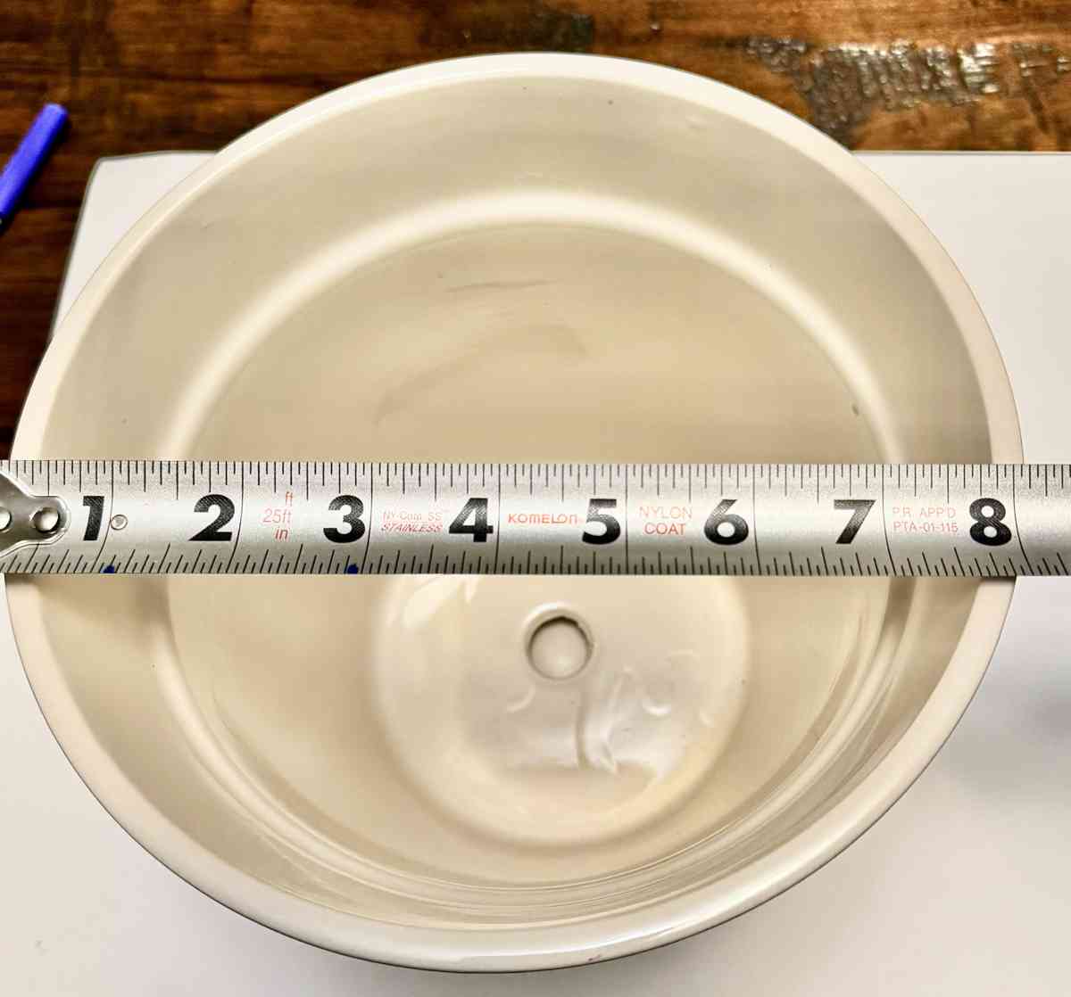 Rae Dunn Home Grown Glazed Ceramic 8 Inch Planter - Falls Church, Virginia - FleaMarketBay